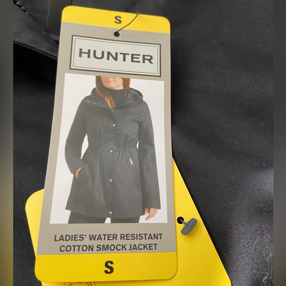 Hunter Ladies' Rain Jacket Water Resistant Cotton Smock. - Picture 13 of 16